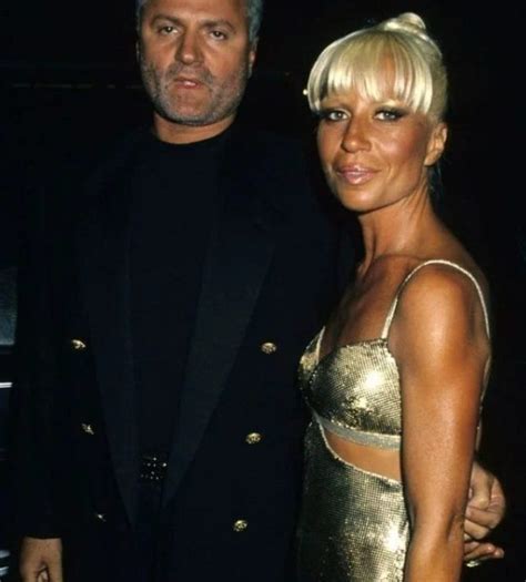 versace et michel richard|donatella Versace.